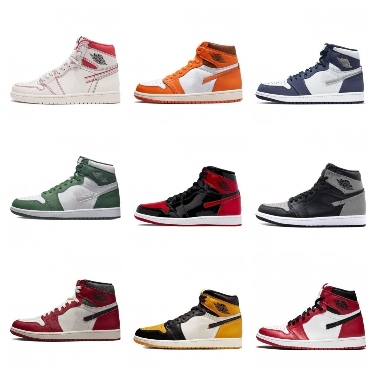 Jordan Air Jordan 1 High Retro Basketball Sneakers Multicolor — product photo 1