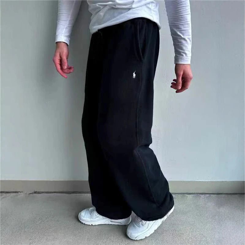 Polo Ralph Lauren PRL Classic Fleece Comfortable Joggers Black
