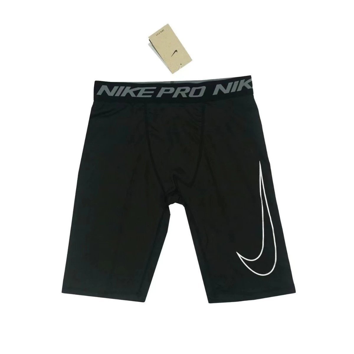 Nike Pro Dri-FIT Compression Shorts Set Black and White — product photo 2
