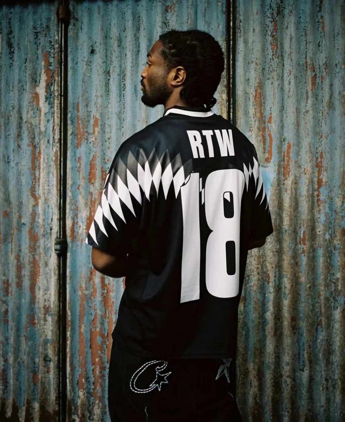 Corteiz Rules The World Retro Jersey Streetwear Multicolor — product photo 3