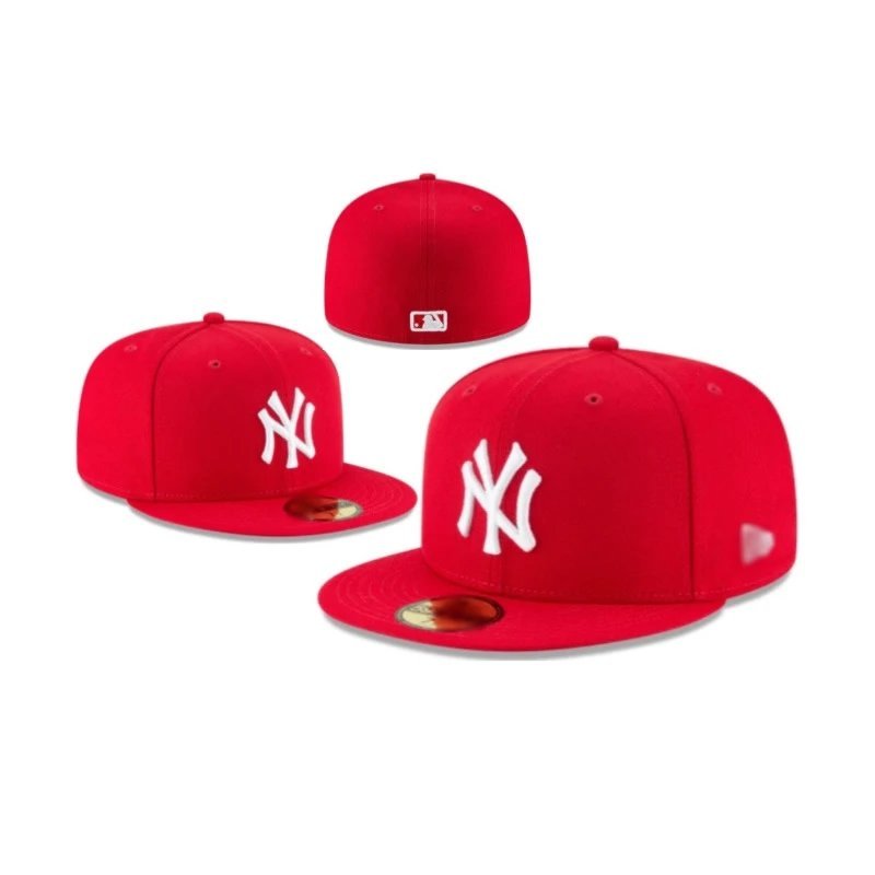 New Era 59FIFTY Los Angeles Dodgers Fitted Baseball Cap Red — product photo 3