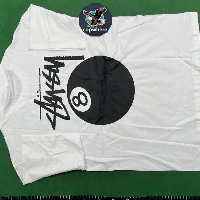 Stussy 8 Ball Graphic Tee T-Shirt White — product photo 1
