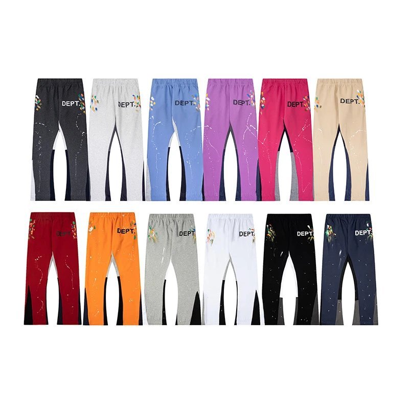 Gallery Dept. Paint Splatter Flare Sweatpants Multicolor Casual Joggers — product photo 3