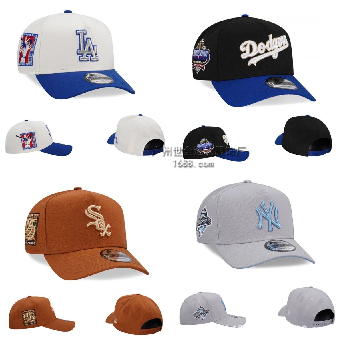 New Era 9FORTY MLB Adjustable Baseball Cap Multicolor — product photo 1