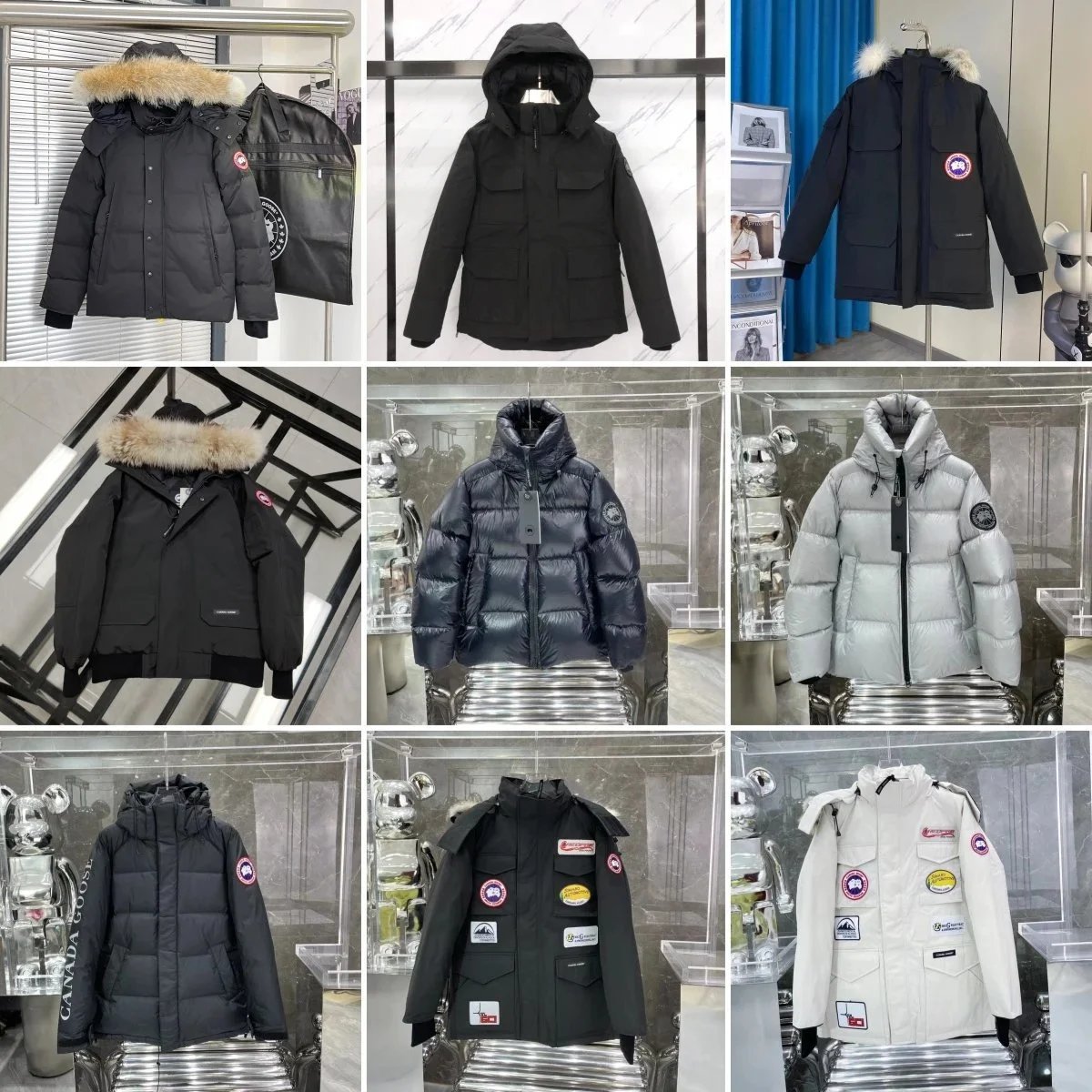 Canada Goose Expedition Parka Warm Winter Jacket Black