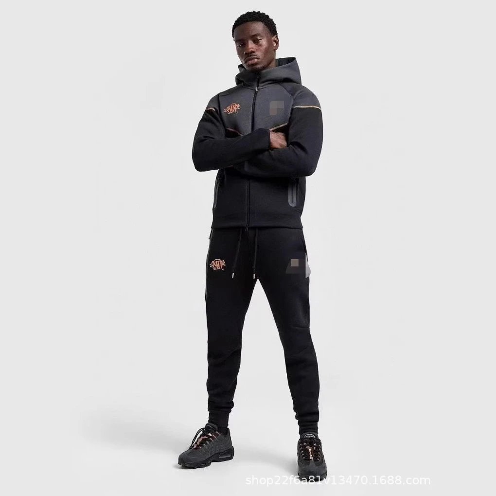Syna World Syna Tracksuit Set Streetwear Matching Set Black — product photo 2