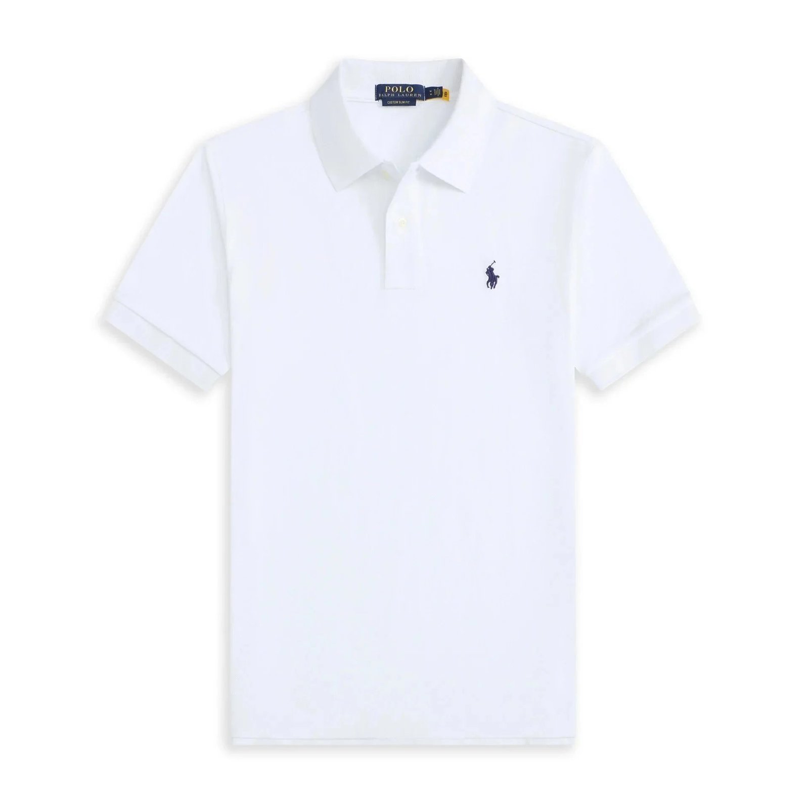 Polo Ralph Lauren PRL Custom Slim Fit Classic Cotton Polo Shirt Gray — product photo 2