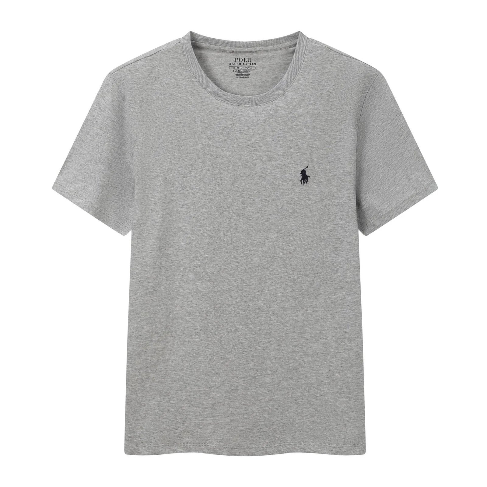 Ralph Lauren Custom Slim Fit Cotton T-Shirt White — product photo 3