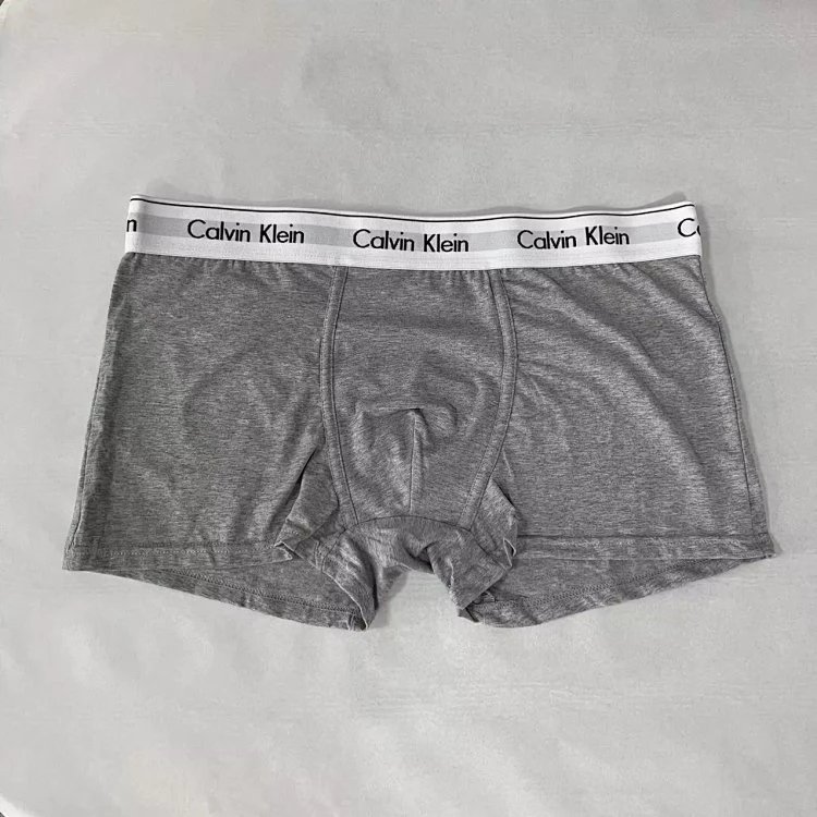 Calvin Klein CK Cotton Stretch Trunk Comfortable Underwear Gray — product photo 1